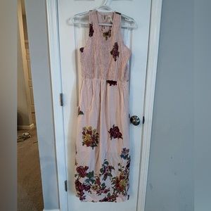 Truth floral pink dress M